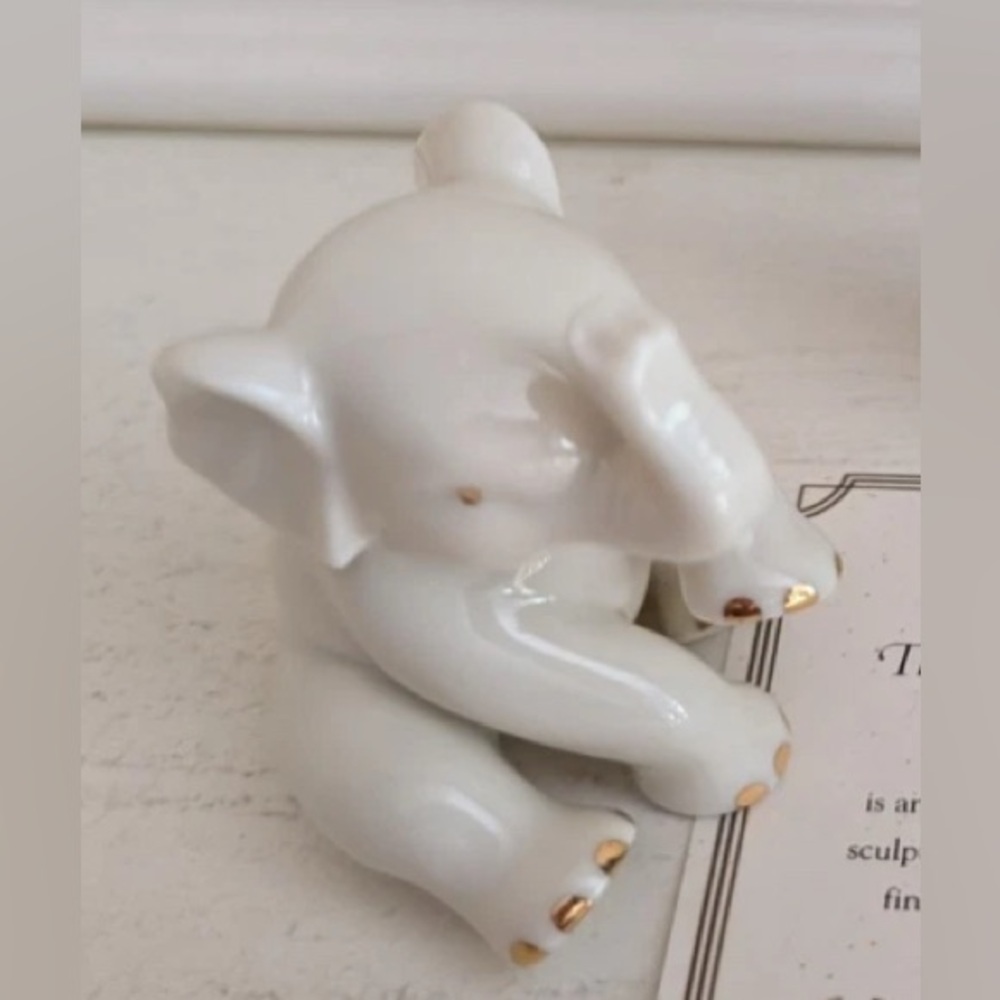 BUNDLE OF 4 Lenox Elephant Figurine - Picture 5 of 6